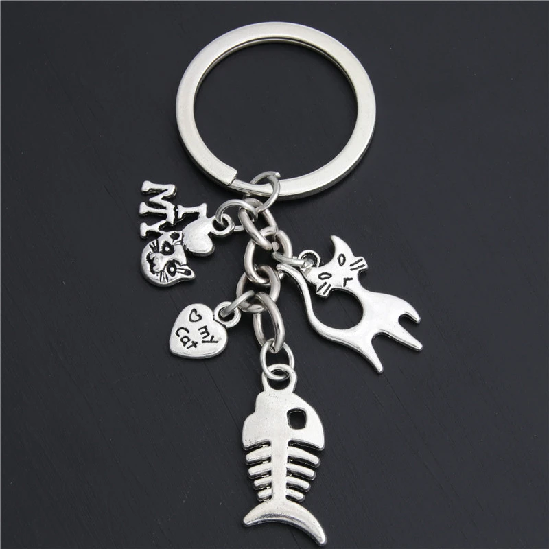 wallpapers I Love My Cat Keychain aliexpress
