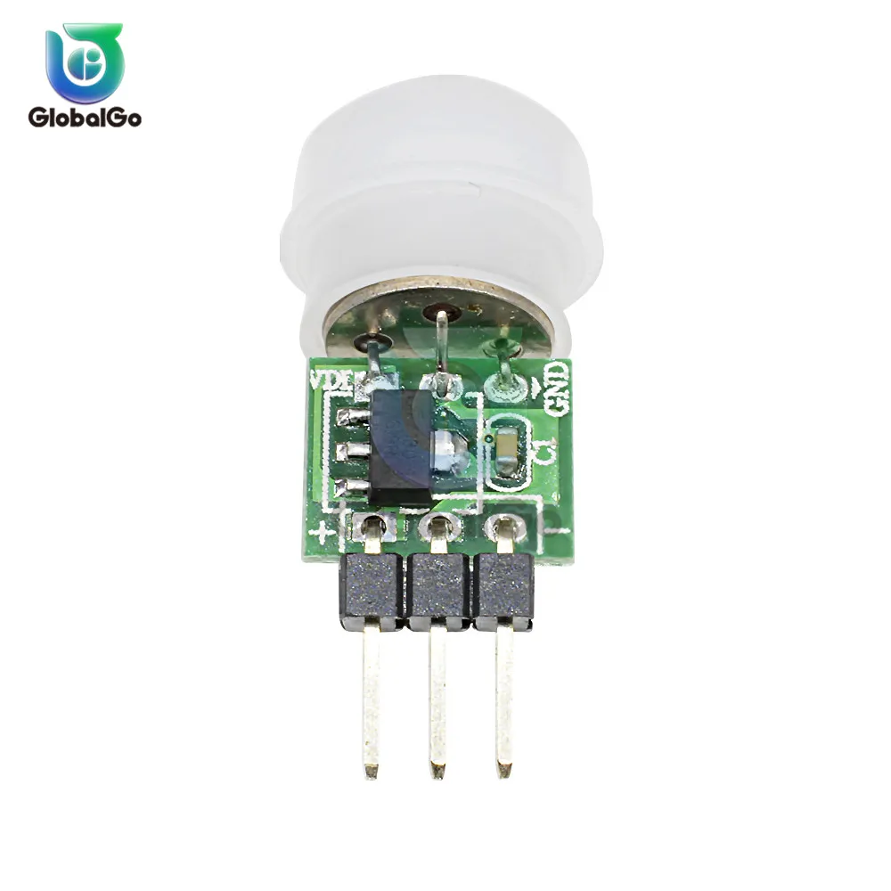 AM312 HC-SR501 HC-SR505 Adjust IR Pyroelectric Infrared Mini PIR Human Sensor Detector Module Bracket for Arduino