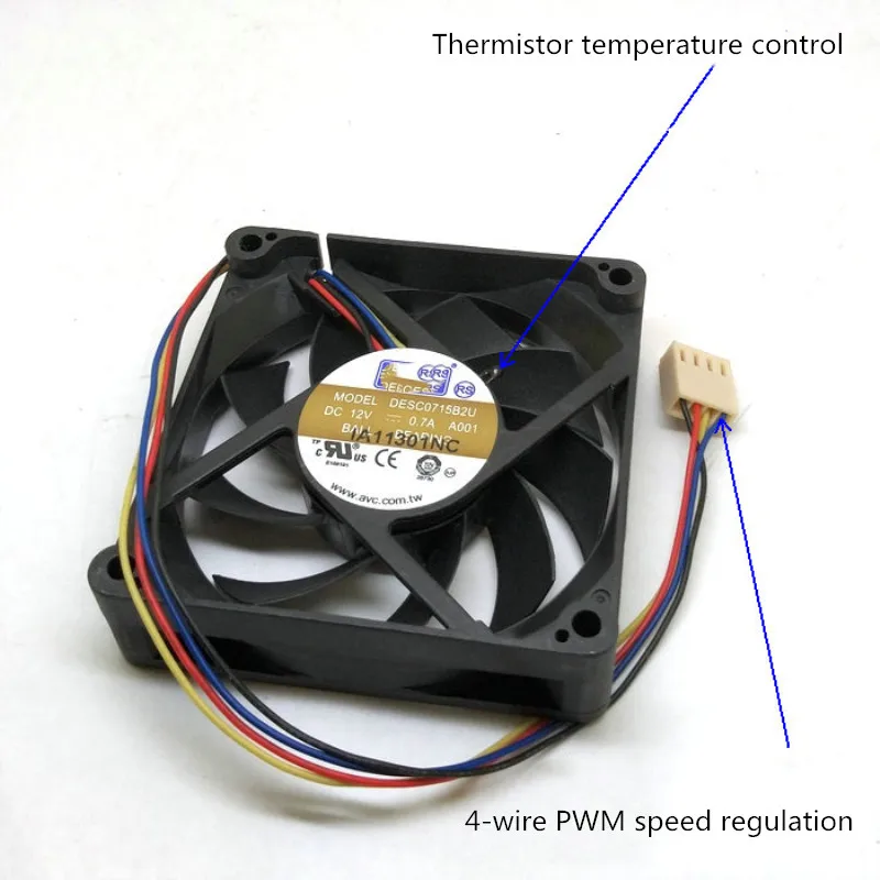 Радиатор для процессора Вентилятор Кулер медное основание 4 Pin PWM 2011 кулер 2U 2 шариковый кулер для процессора вентилятор для компьютера для процессора вентилятор для Intel