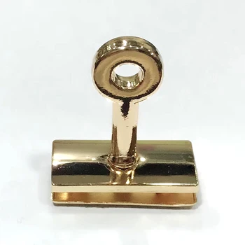 

NEW Rectangle twist purse/bag lock ,Gold Finish