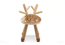 Качественный стул с оленем в скандинавском стиле детские подарки