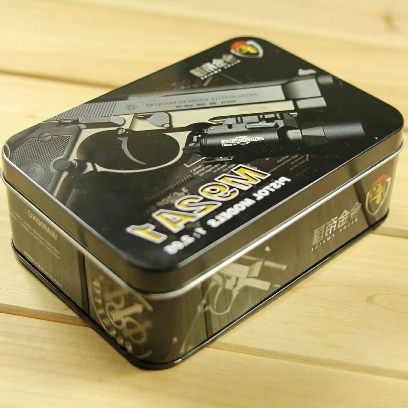 

M92a1 meatl model gun toys for children 15cm metal model gun can not shoot kids toy