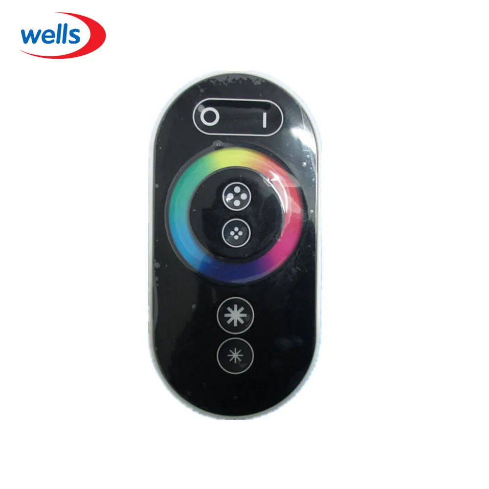 DC12 24V 18A РФ дистанционного Беспроводной Touch Pad Панель светодиодный контроллер для