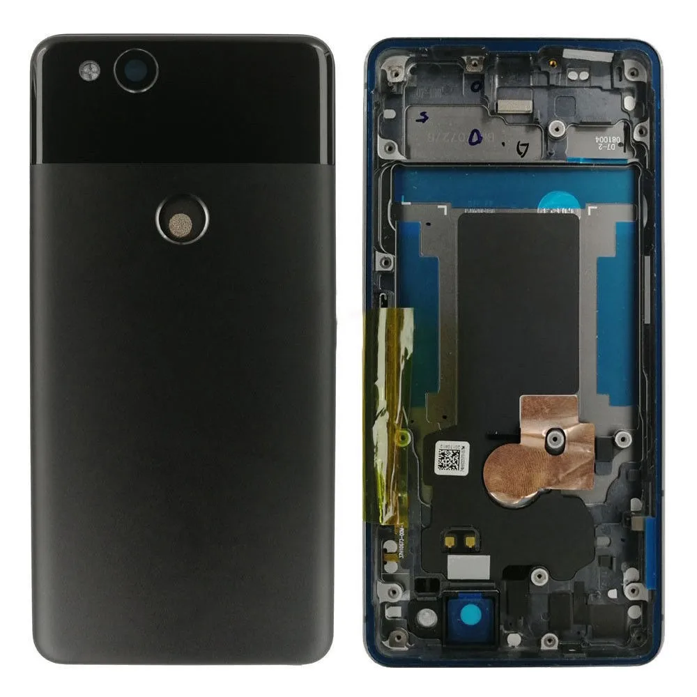 

For Google Pixel 2 5.0" Battery Back Rear Cover Door Housing Case + Camera Flash Lens + Side Button Key