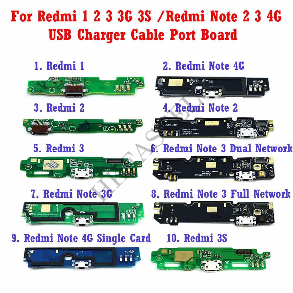Redmi 1 2 3 3G 3S charger