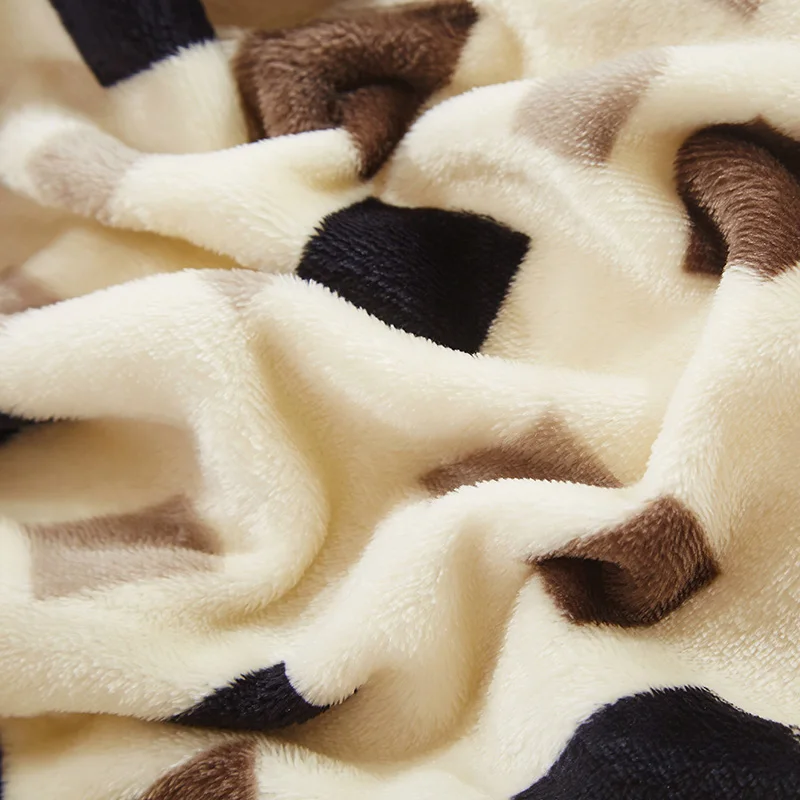 4 размера супер мягкие и теплые коралловые флисовые вельветовые домашние одеяла с микроплюшевой печатью пушистые пледы покрывала для кровати и дивана
