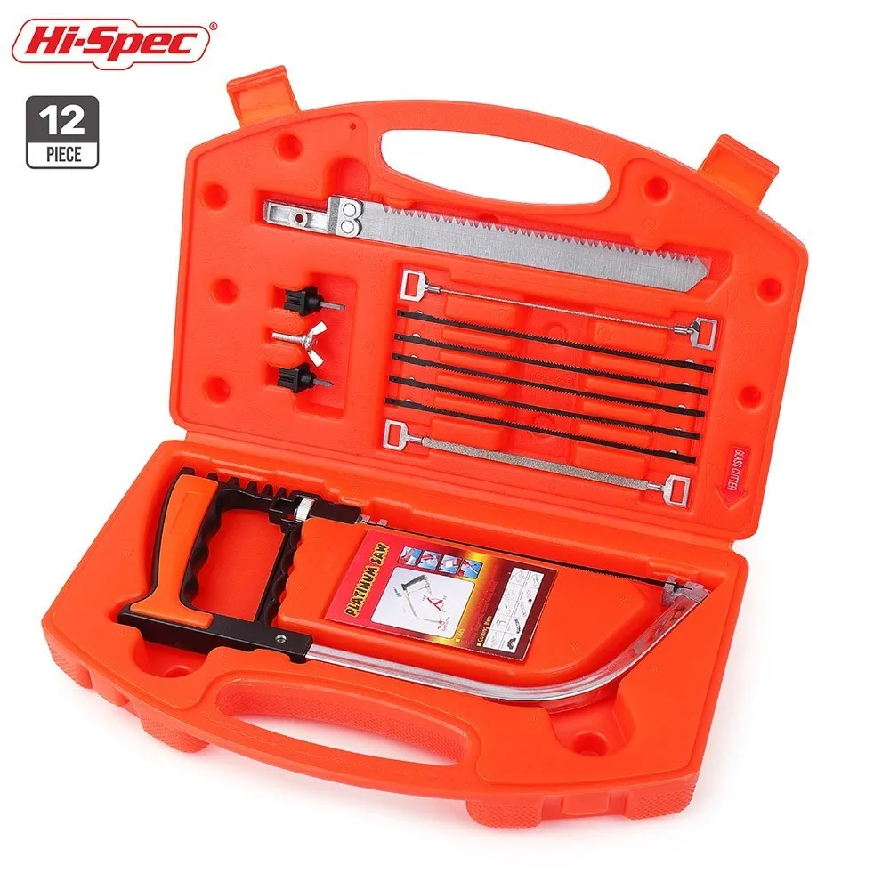 

Hi-Spe 12 in 1 Handsaw Woodworking Universal Hand Saw Mini Hacksaw DIY For Wood Plastic Saw Glass Ceramic Tile Wood Working