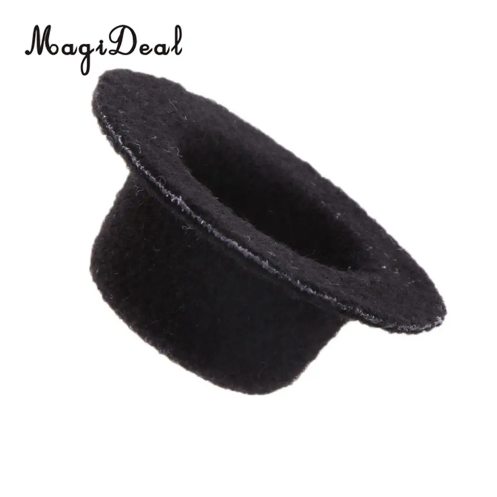 MagiDeal 1Pc 1/12 Scale Dolls House Miniature Bowler Polyester Hat for Party Dance Stage Show Children Lovely Toy Acce 4 Colors