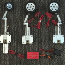 3xelectronic металлический Выдвижной шасси набор-EDF Jet Fit 3-4 кг Airplan 10 мм