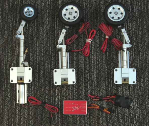 3xelectronic металлический Выдвижной комплект шасси-EDF Jet Fit 3-4 кг Airplan 10 мм | Игрушки и