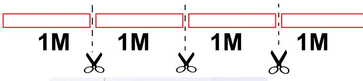 how to cut strip light