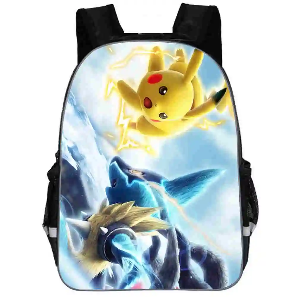 

Pokemon Backpack Anime Pikachu Team Valor Mystic Instinct Women Men Boys Girls Kids Teenager Toddler School Bags Mochila Bolsa