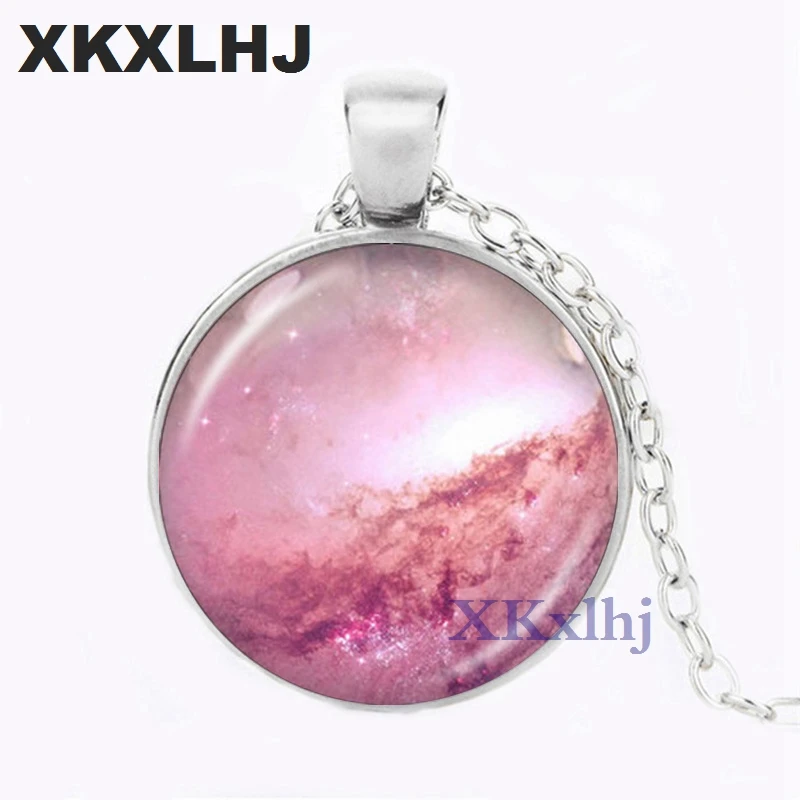 Xkxlhj Thors Casco Nebulosa Collana Galassia Astronomia Ciondolo Sistema Solare Gioielli Spazio Universo Collana Via Lattea Gioielli