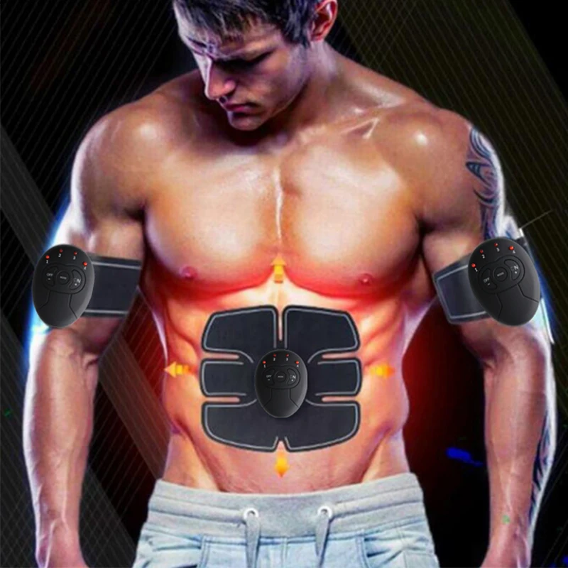 Abdominal machine electric muscle stimulator ABS ems Trainer fitness