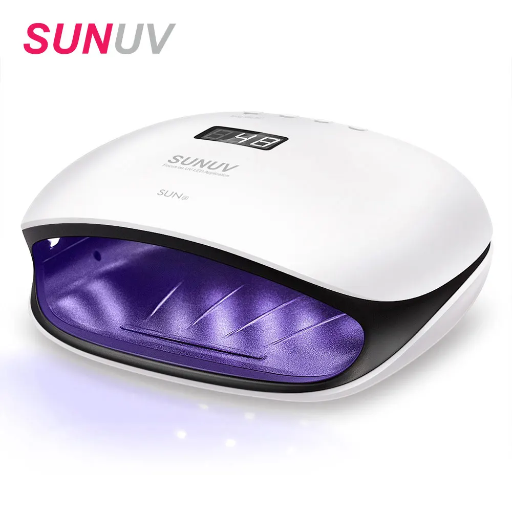 SUNUV SUN4 48W UV LED Lamp Nail Dryer Lamp With LCD