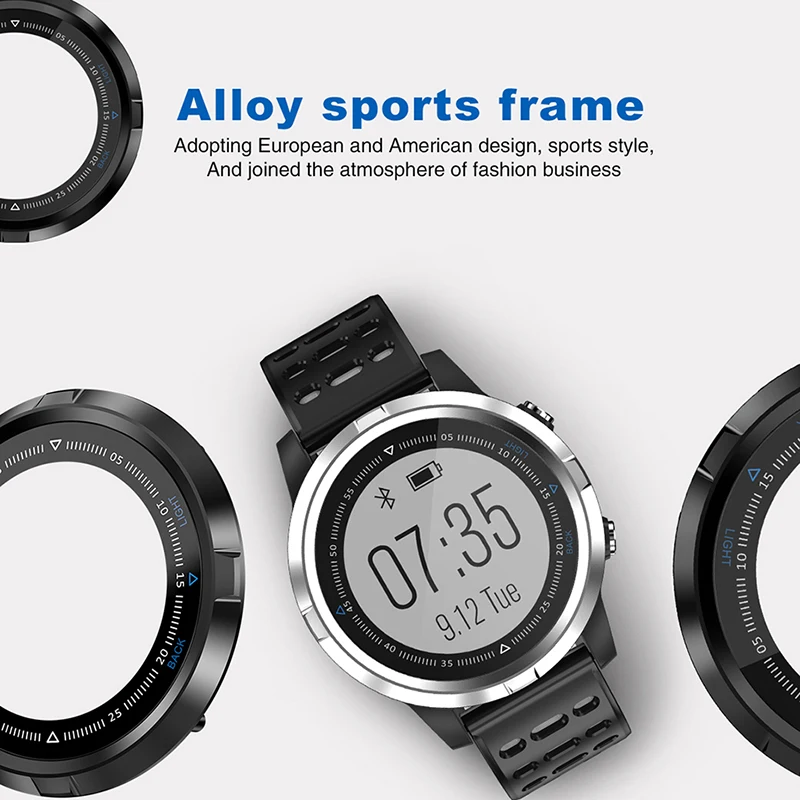 Новый FINOW 1905 Смарт часы gps Smartwatch Водонепроницаемый IP68 монитор сердечного ритма