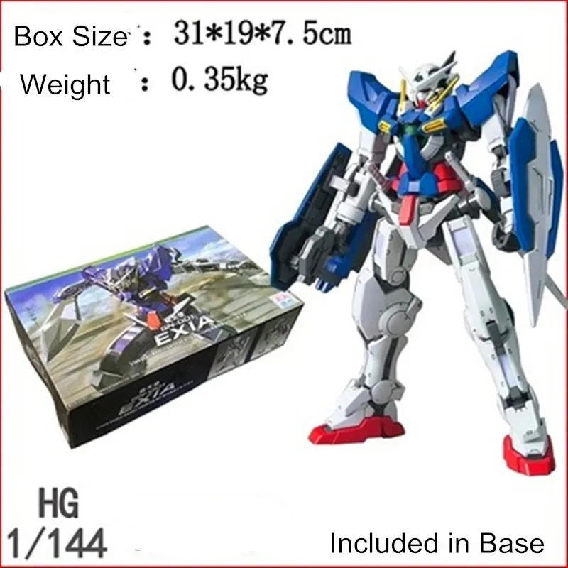 Новый Gundam Модель HG 1:144 весы Mobile Fighter GN-001 EXIA сборки полный набор мобильный костюм