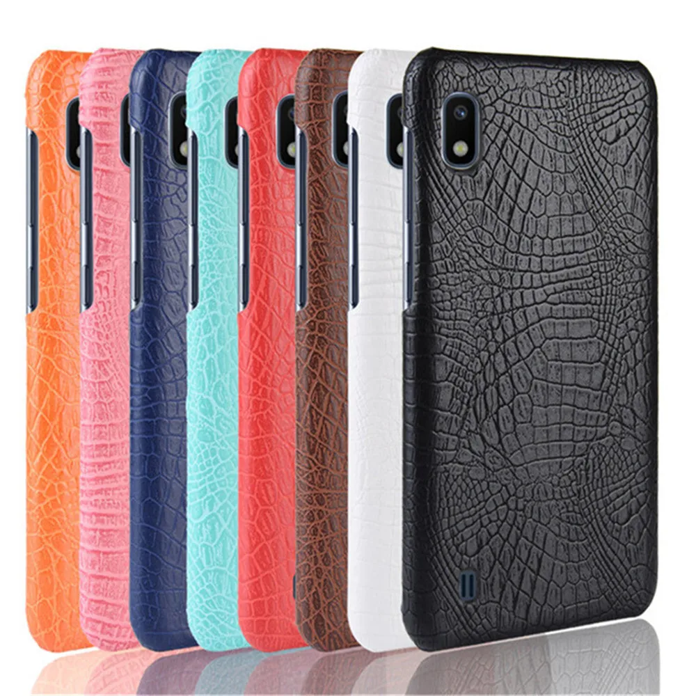 

Luxury Crocodile Skin Leather Case For Samsung Galaxy A10 A20 E A30 A40 A50 A60 A70 A90 M10 M20 M30 J2 J4 A2 Core Back cover