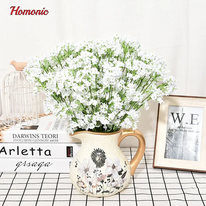 Artificial 20PS gypsophila baby's breath silk baby breath Flowers
