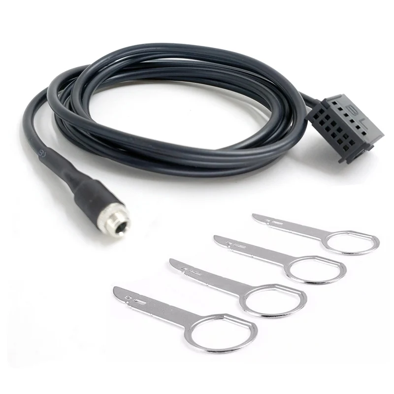 Ford 6000 CD Aux In To 3.5mm MP3 Audio Jack Lead Cable For iPod iPhone iPad Samsung (1)