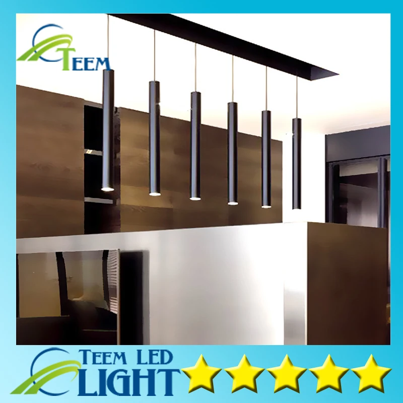 

Free ship Pendant Lamp Lights Kitchen Island Dining Living Room Shop Decoration, Cylinder Pipe Pendant Lights Kitchen Light