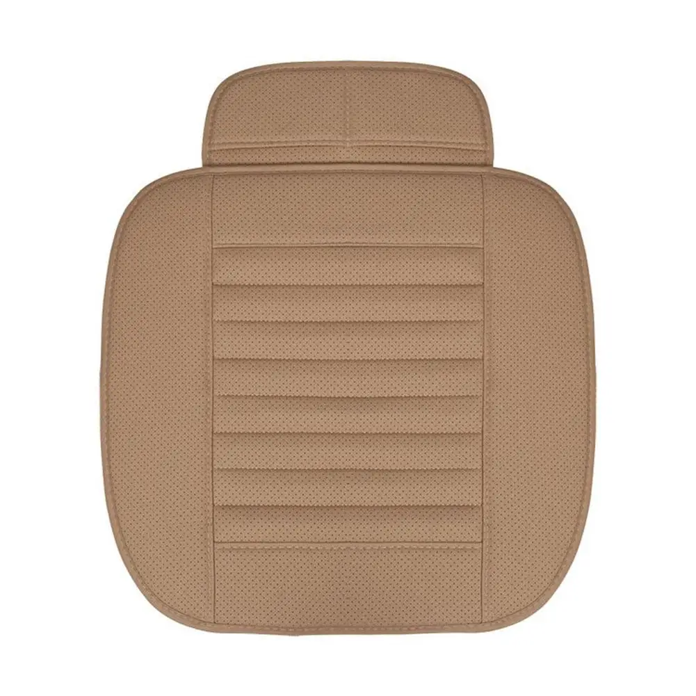 

Hot Bamboo Charcoal Car Seat Cover Breathable Car Interior Seat Cover Pad Car Styling Backless Seat Cushion For Four Seasons