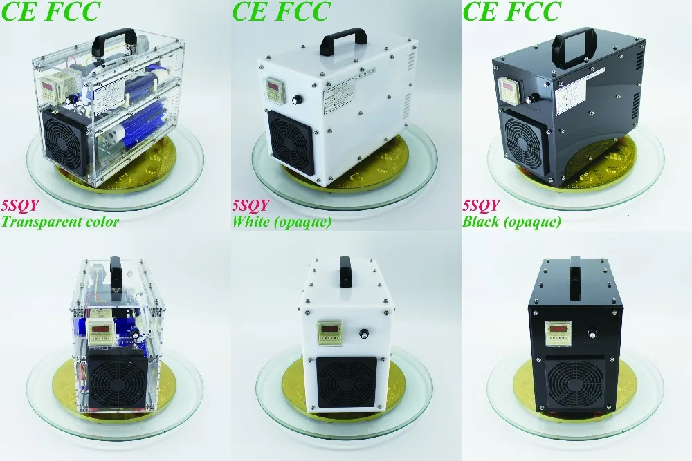 CE EMC LVD FCC заводской выход BO-1030QY 0-10 Гц/ч 1 3 5 7g 10 грамм регулируемый генератор озона для очистки воды воздуха BLUEOCEAN