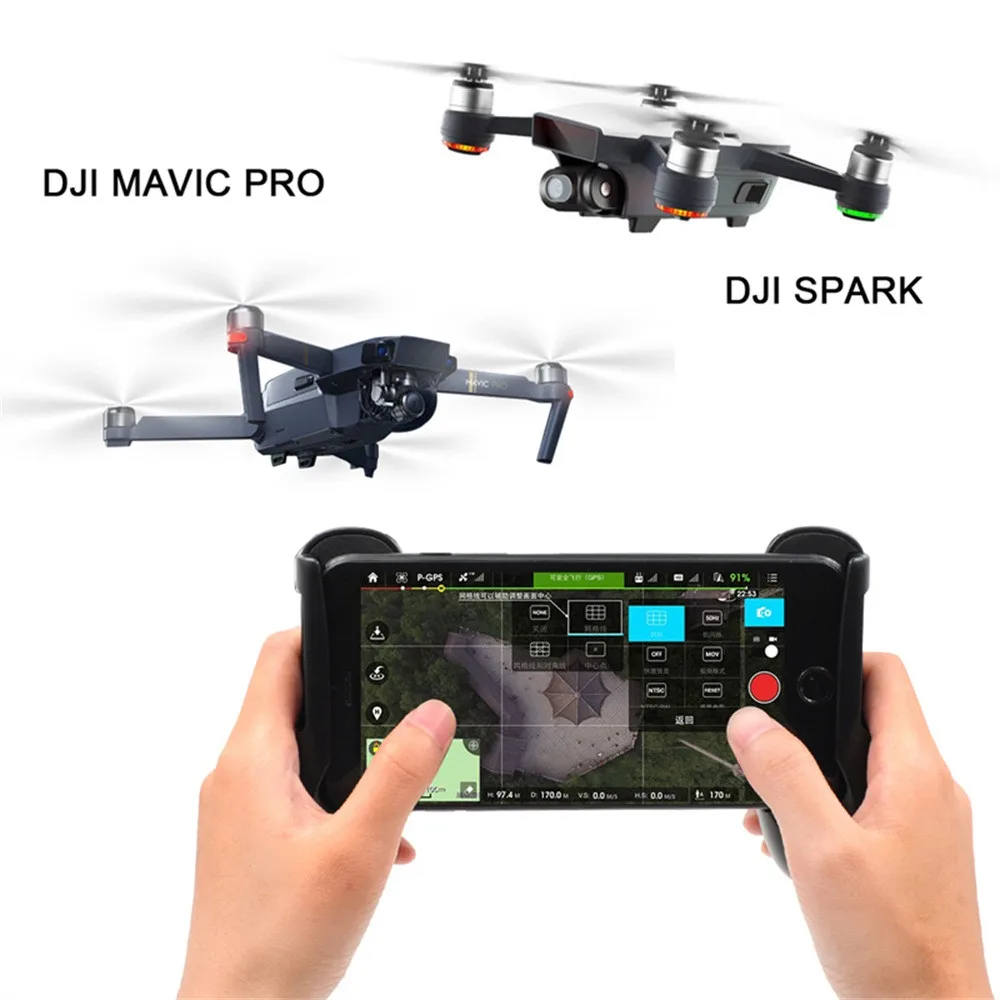 

Multi-function Mobile Stand Game WIFI Drone Phone Handle Remote Control For DJI SPARK Wingsland S6 hubsan Drone Pro Factory Pric
