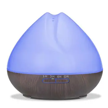 

VVPEC 500ml Remote Ctrl Aroma Essential Oil Diffuser Ultrasonic Air Humidifier with 7 Color Changing LED Lights for Office Home