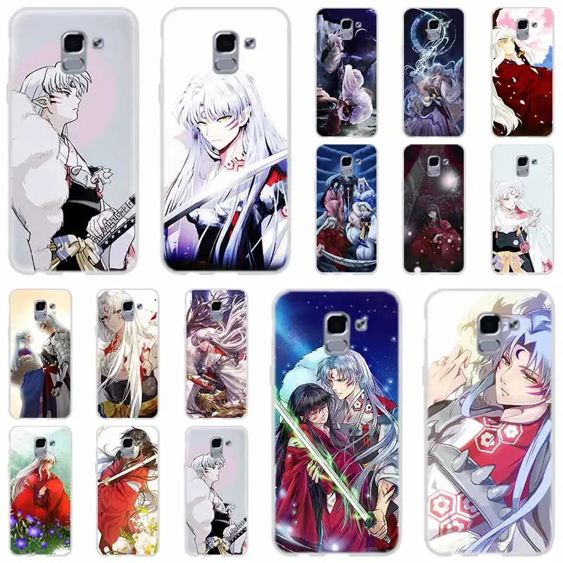 Чехол для телефона Inuyasha из японского аниме kagome Samsung Galaxy j6 J8 J7 J5 J3 J4 Plus 2018 2017 2016 J610 Prime