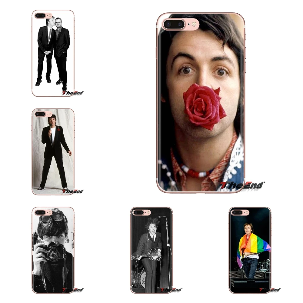 

TPU Case Cover Paul McCartney Great portrait of Singer For Samsung Galaxy S3 S4 S5 Mini S6 S7 Edge S8 S9 S10 Plus Note 3 4 5 8 9