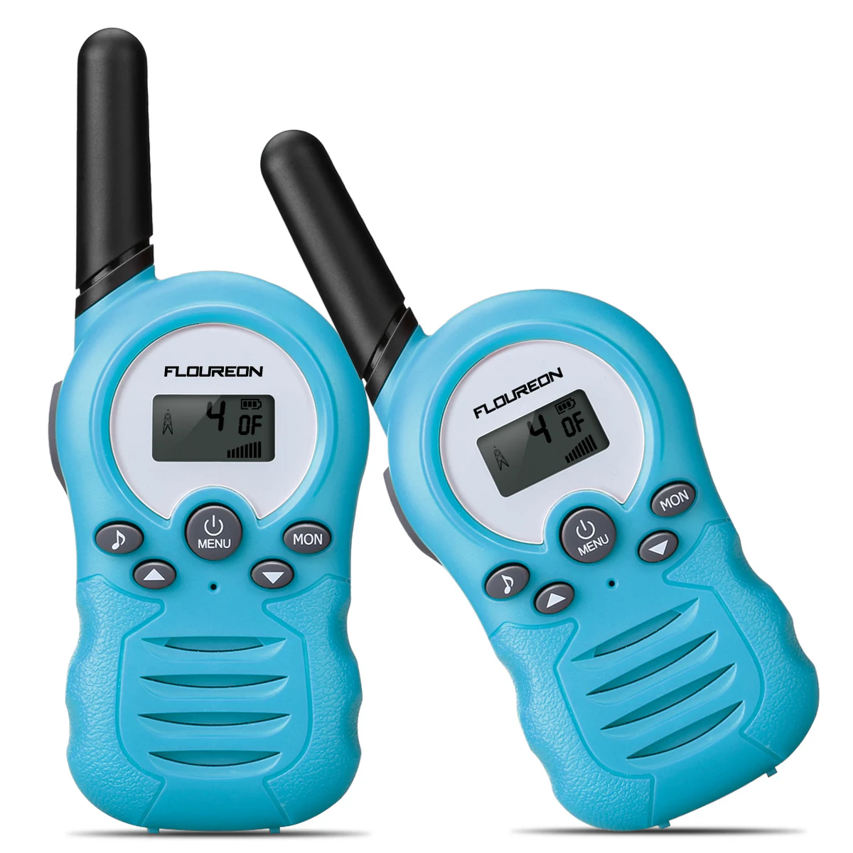 Floureon FR388A 8 Channels Twins Walkie Talkies PMR 446MHZ 2 Way Radio 2  Miles Handheld Interphone Kids Toy Walkie Talkies