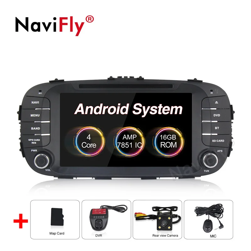 Navifly 2din Android 8,1 автомобильный dvd мультимедийный плеер для peugeot 3005 3008 5008 партнер Berlingo gps Навигация стерео радио аудио - Цвет: add dvr camera