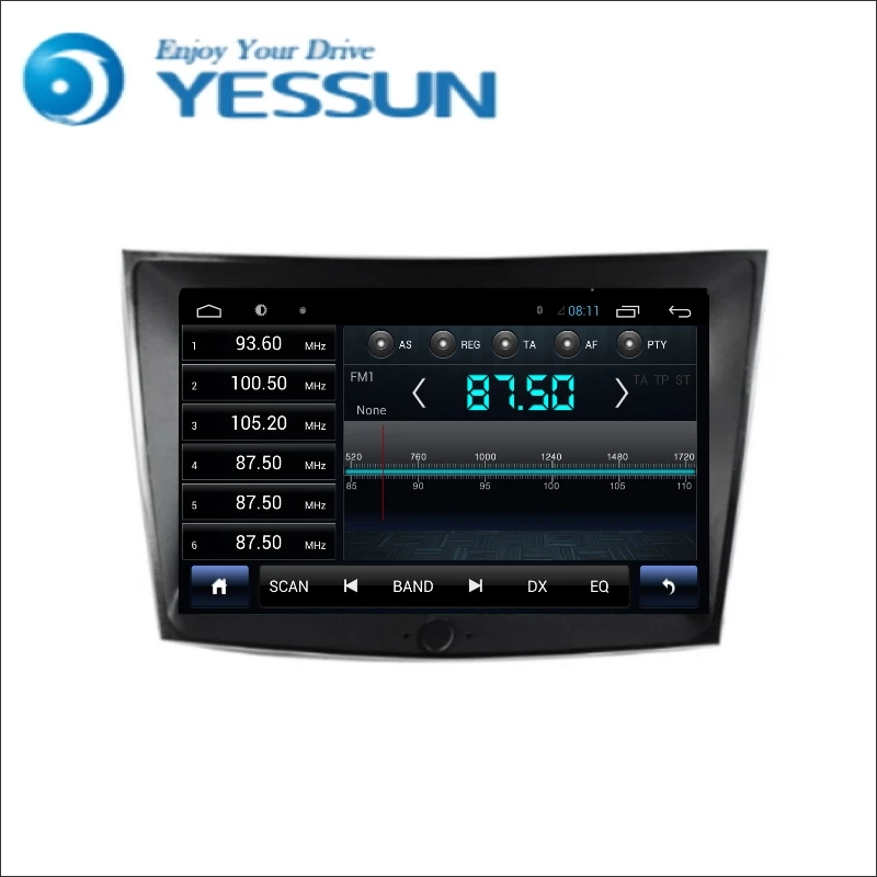 Discount YESSUN For Ssangyong Tivolan Android Car Navigation GPS HD Touch Screen Stereo Player Multimedia Audio Video Radio Navi 2