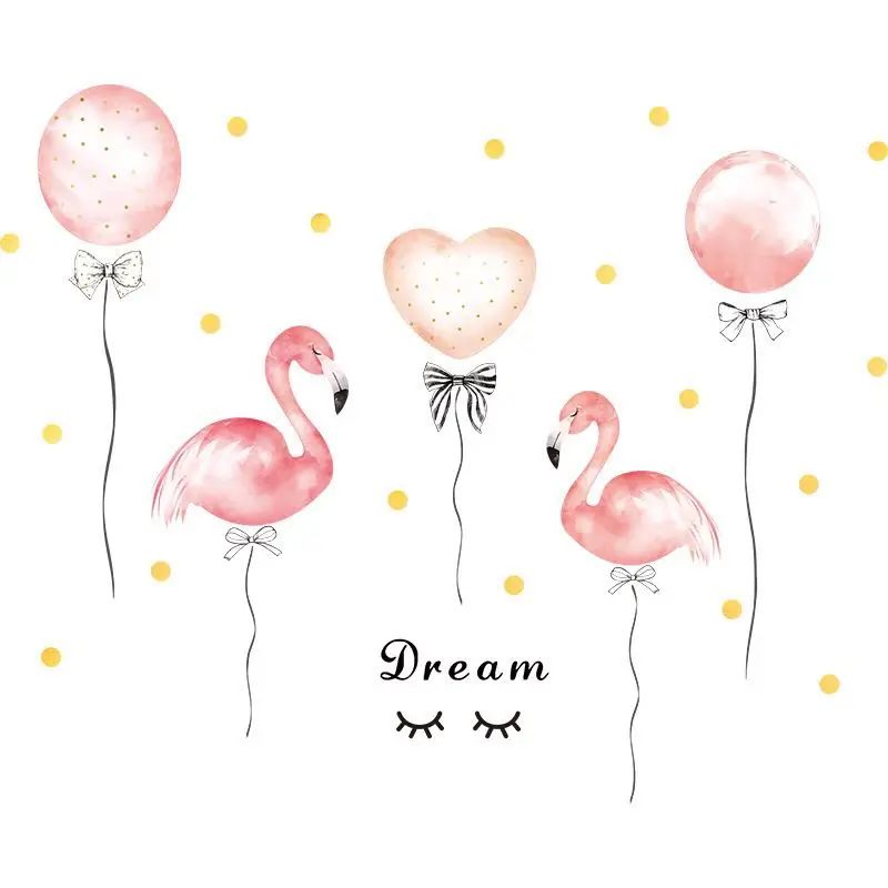 

Emerra Girls'Heart Room Arrangement Girls' Bedroom Warm Wall Painting Bedside Decorative Wall Sticker