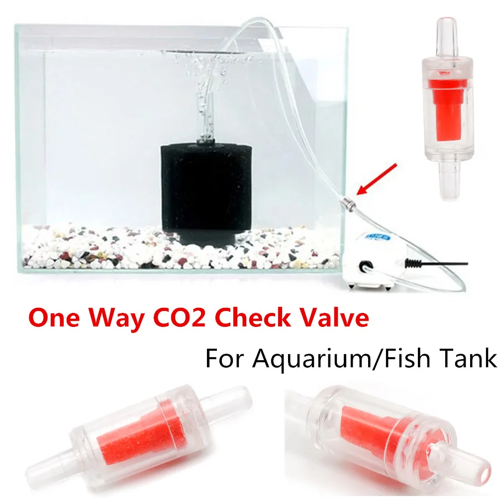 

1PCS One way Check Valves For Aquarium Air Pump Airline Co2 System Diffuser 45mm x 15mm x4mm