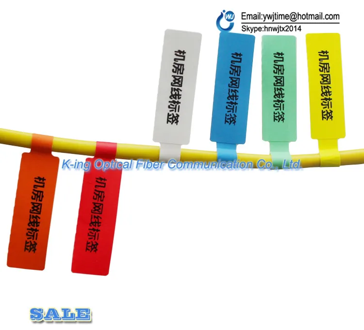 FTTH Fiber Optic Tool Network Cable Labels Sticker 900 Pieces 30 PCS A4 Size Color Blank Label Waterproof Tearproof oilproof