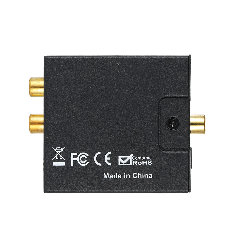 Коаксиальные входы в аналоговый RCA L/R и разъем AUX 3 5 мм цифро аудиопреобразователь