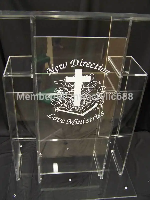 

Free Shipping High Quality Price Reasonable Cheap Clear Acrylic Lectern