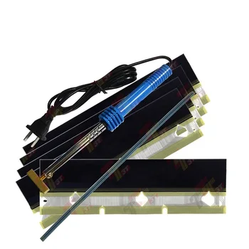 شراء5 شاشة الكريستال السائل لسيارات BMW E39 E53 X5 بكسل الكتلة أداة المفقودة مع لحام