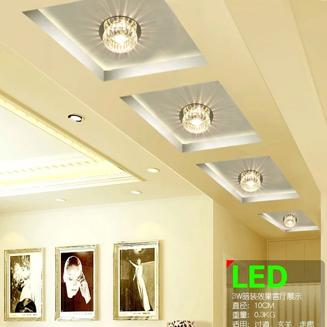 Spots downlight kat eye2017 LED crystal lamp 3 W plafond gangen lamp ... Spots downlight kat eye2017 LED crystal lamp 3 W plafond gangen lamp ...
