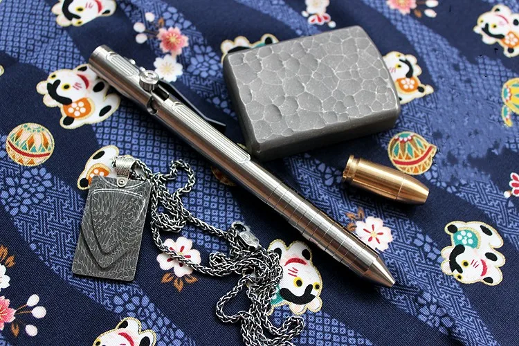

Titanium Alloy EDC Bolt Pen Defense Pen Tactical Signature Pen EDC Pen