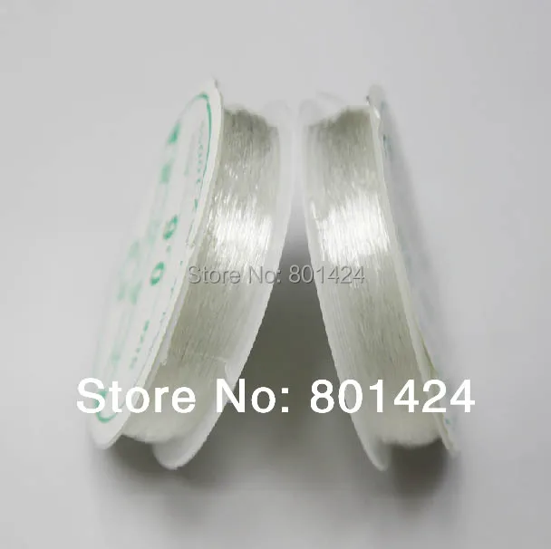 

Diameter 0.5-1mm Crystal Elastic Beading Cord String Thread for DIY Necklace Bracelet length 5-12M (196-471 inch) 87-26