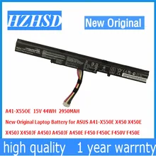 15V 44WH 2950 мА/ч, A41-X550E Аккумулятор для ноутбука ASUS X450 X450E X450J X450JF A450J A450JF A450E F450 F450C F450V