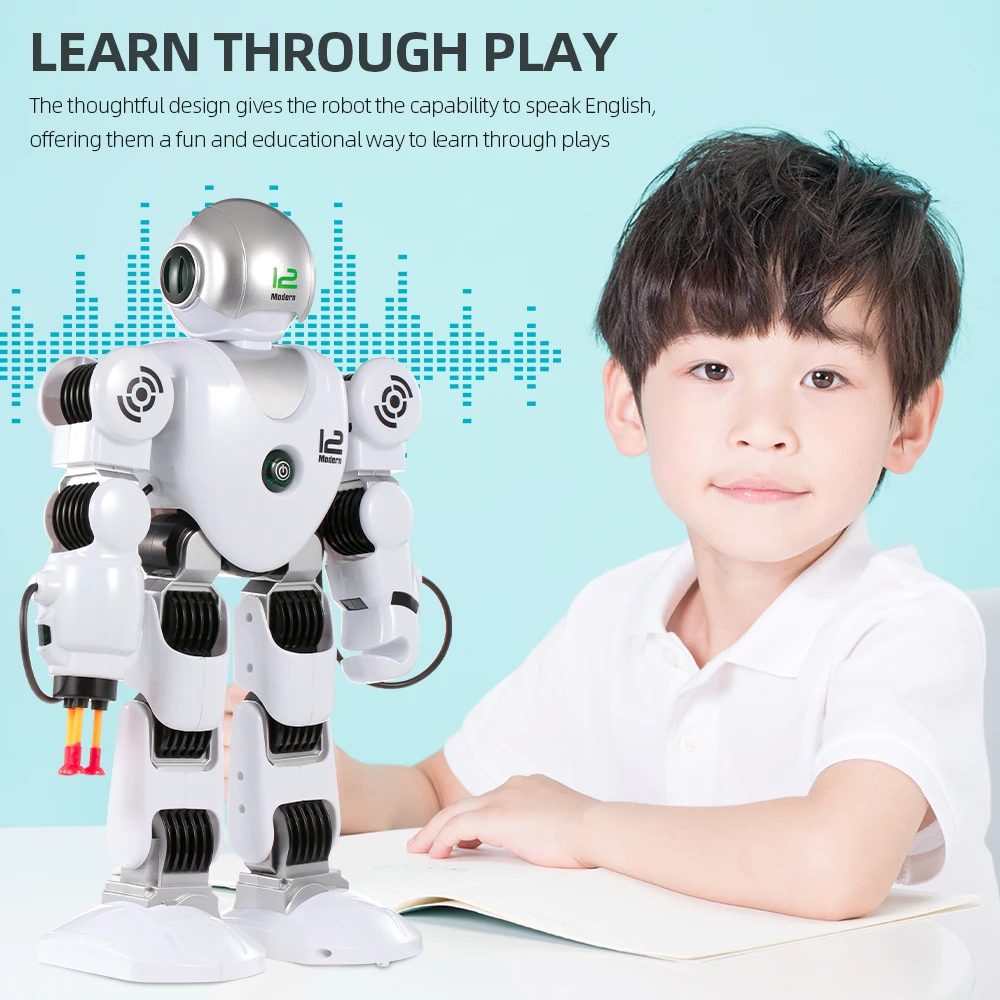 

Fighting RC Robot K1 K2 K3 K4 Smart Strike Force Robot Programmable Music Dance Shape-Shifting Robot RC Toy for Kids Gift