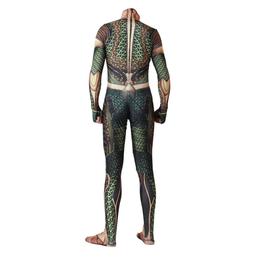 Halloween Saints' All Hallows' Day anime DC comic Aquaman Cosplay Zentai Costume tights adults/chil