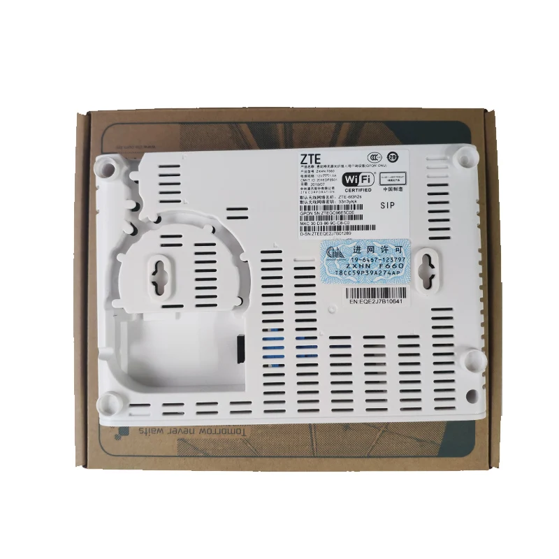 Оригинальная версия 6 0 ZTE GPON маршрутизатор ZXA10 F660 ONU/ONT с 1GE + 3FE 1 голосовой wifi 1USB