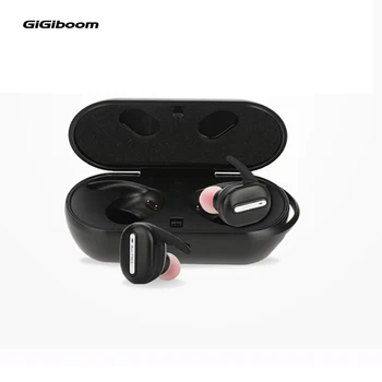 

GiGiboom Mini Twins True Wireless Stereo Bluetooth Earphones with charge Box CSR 4.2 Handsfree headset Dual bluetooth Earbuds