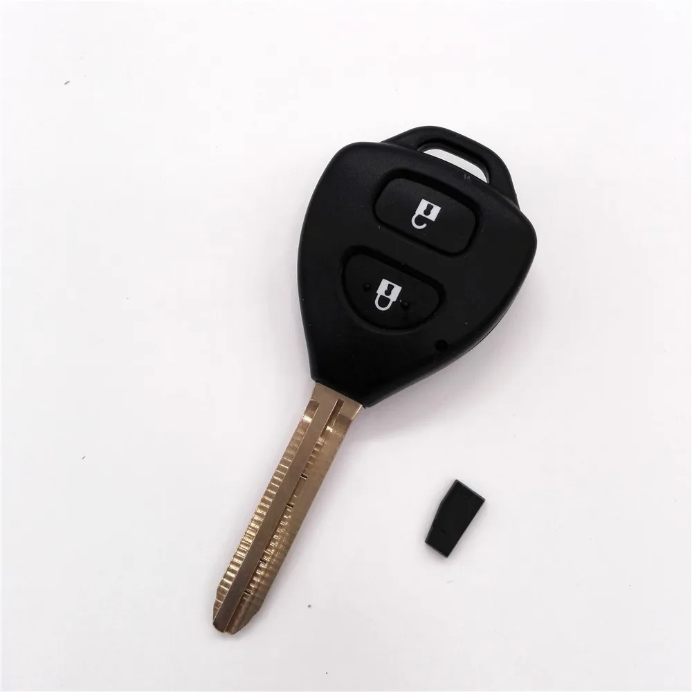 Prix pour Verrouillage À Distance Key Case 315 MHZ Transpondeur 4D-67 Puce 2 Boutons pour Toyota Corolla avec Logo Prix pour Verrouillage À Distance Key Case 315 MHZ Transpondeur 4D-67 Puce 2 Boutons pour Toyota Corolla avec Logo