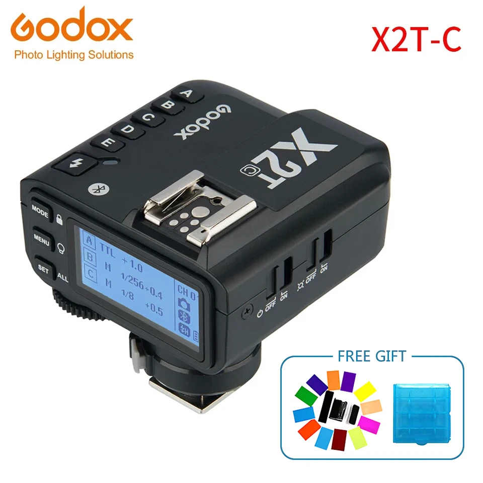 

Godox X2T-C TTL 1/8000s HSS Wireless Flash Trigger Transmitter for Canon EOS 5D 6D 60D 600D 7D